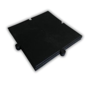 BALDOSA MULTI 10MM 50x50 CMS LISO NEGRO