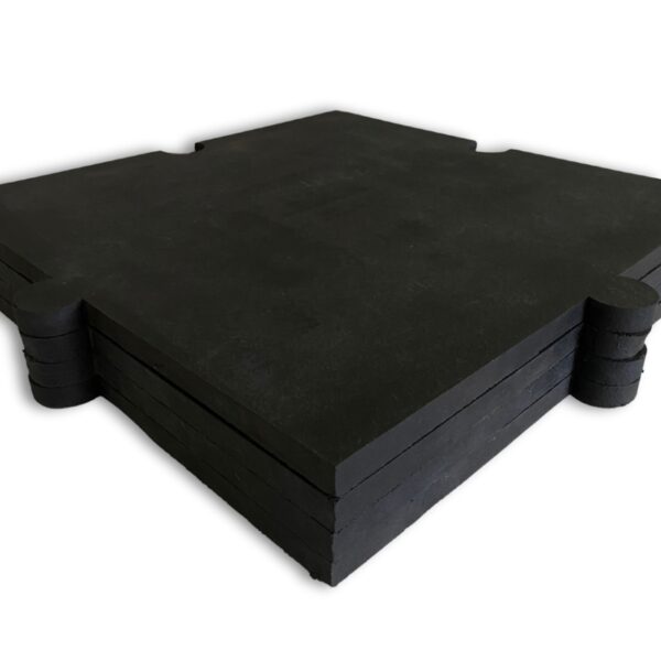 BALDOSA MULTI 20MM 50x50 CMS LISO NEGRO - Imagen 2