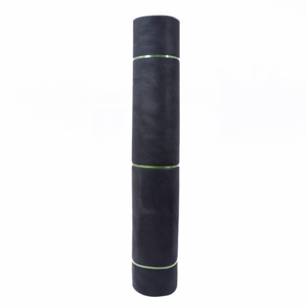 MALLA ROMBOIDAL 4X4 M.M. X 1.50 X 30 MTS NEGRO